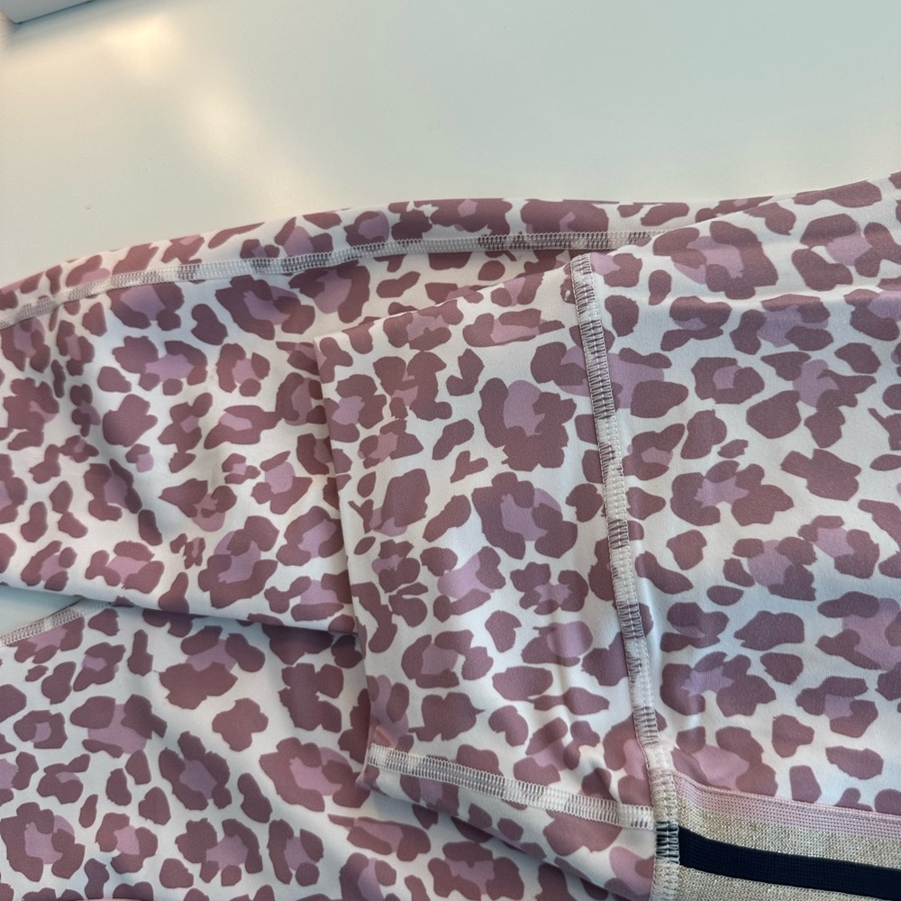 Spiritual Gangster Mauve Animal Print Leggings